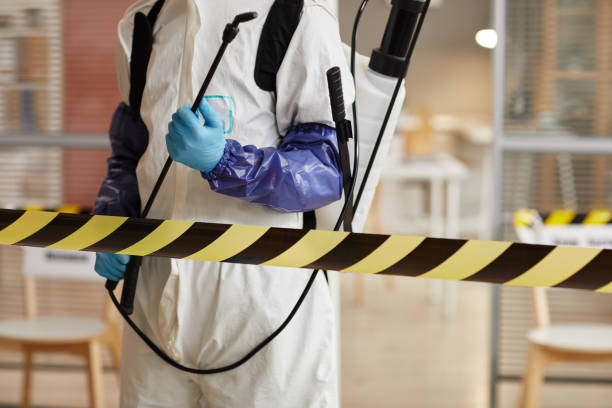 Professional Biohazard Cleanup technician working in Friant, CA